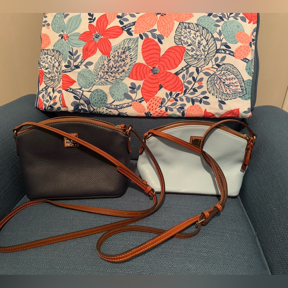 Two Small Dooney and Bourke Crossbody Bags
